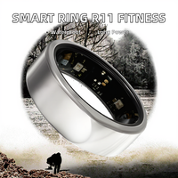Anillo Inteligente de Acero Inoxidable, Monitor de Actividad Física, Oxígeno en Sangre, Frecuencia Cardíaca, Control por Aplicación, Monitorización del Sueño, Control Remoto, 5 ATM 4