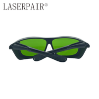 Lentilles en polycarbonate à monture en plastique Lunettes de sécurité laser de haute qualité 800-1700nm Lunettes de sécurité