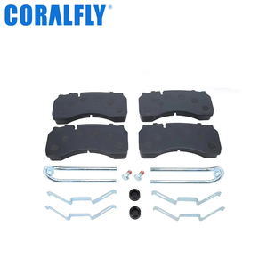 Discos de Freno para Camiones, Fabricación de Pastillas de Freno WVA29142 5001855902 1440504 para DAF RENAULT - Product Image 4