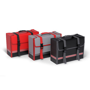 Kit de Herramientas de Emergencia para Auto, Tela Oxford Roja, 35.2x24x12.2cm, Tamaño Personalizable para Uso en Vehículos - Product Image 2