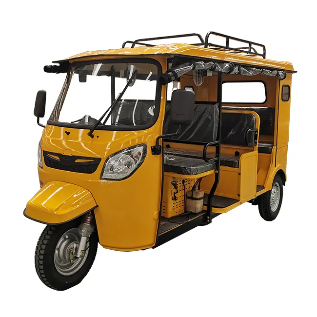 9 asientos supresor de Tuk tuk 200cc motor Taxi triciclo 3 ruedas Bajaj Rickshaw