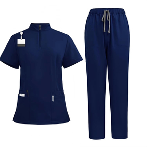 Custom LOGO Work <b>Clothes</b> Uniform Hospital Uniforms Nurse Beauty Dental Salon Medical <b>Scrubs</b> Sets - Product Image 1