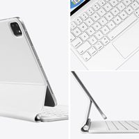 Nouveau clavier magique rétroéclairé LED RVB personnalisé détachable, support en alliage d'aluminium, interface USB-C, iPad Pro 13 pouces (M5/M4 2025/2024)