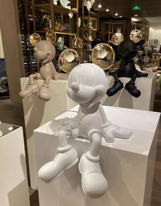 Harsen Handwerk Mickey Odm Oem Ornamenten Home Decoraties Figuur Speelgoed Sculptuur Standbeeld Levensgroot Mickey Standbeeld - Product Image 3