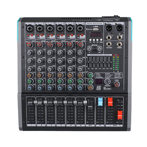 Bàn trộn âm thanh chuyên nghiệp <span class=keywords><strong>DJ</strong></span> 6 kênh PA Series, tích hợp <span class=keywords><strong>USB</strong></span>, 99DSP kỹ thuật số, dùng cho phòng thu âm và thiết bị âm thanh sân khấu - Product Image 3