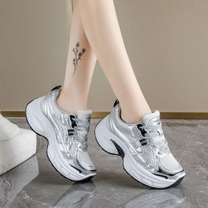 <span class=keywords><strong>Zapatillas</strong></span> <span class=keywords><strong>Deportivas</strong></span> de Plataforma Vintage para <span class=keywords><strong>Mujer</strong></span>, Estilo Casual Urbano, a la Moda, con <span class=keywords><strong>Cordones</strong></span> - Product Image 3
