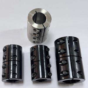 Acoplamento de Eixo Flexível de Aço Inoxidável 1/2" com Conexão Rígida e por Braçadeira com Estrutura de Disco para Uso em Máquinas - Product Image 2