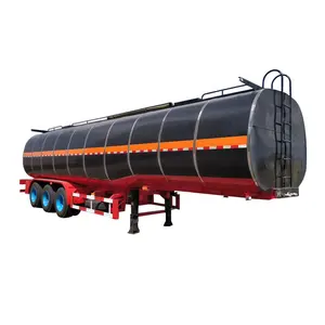 Yuetong isolierter Bitumen-Transport-Tanker Auflieger beheizter Asphalt-Tanker zum Verkauf 30CBM
