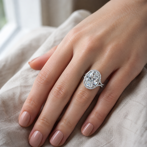 Anello Classico da Donna con Design a Centro Ampio - Product Image 2