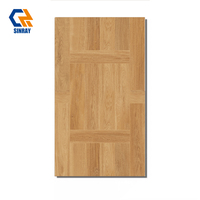 Carreaux de sol intérieurs modernes en porcelaine imitation bois massif, résistants à l'usure, antibactériens, résistants aux acides, mats, 9 mm, 600x1200 mm