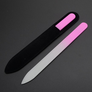 Vẻ đẹp thủy tinh làm móng tay móng tay nghệ thuật hình tập tin, Nail Salon thủy tinh móng tay chân Sander, màu hồng khỏe mạnh thủy tinh móng tay tập tin - Product Image 1