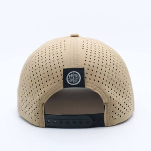 หมวกเบสบอลทรงสปอร์ต 5 แผง ดีไซน์ทันสมัย พร้อมเชือกและแผ่นยางปะแบบกำหนดเอง สำหรับสวมใส่กลางแจ้งกันน้ำในชีวิตประจำวัน - Product Image 3