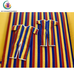 Castillos hinchables de pared para exteriores para niños, con trajes adhesivos, juegos inflables comerciales - Product Image 5