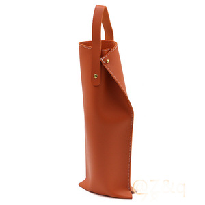 Eco-Friendly Stainless Steel Leather Red Wine Packaging Bag with Handbag Carrier and Bottle Protection Gift Bag - Product Image 6