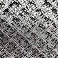 Alambre de maquinilla de afeitar de alta seguridad de 50x100mm, Panel de malla soldada, sistema de cercado de prisión de acero con envoltura plana, malla de alambre de maquinilla de afeitar