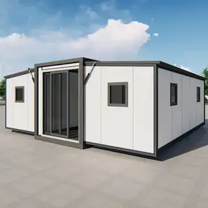 20FT prefabbricato contenitore pieghevole casa mobile con cucina
