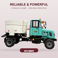 Camion malaxeur à béton entièrement hydraulique de 2,2 m3 4x4 pour utilisation agricole