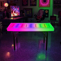 Table de piano interactive à détection tactile LED d'intérieur de style moderne pour les boîtes de nuit, les événements, les familles et les bars Éclairage intelligent CC