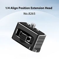 Cage d'extension pour caméra vidéo micro DSLR Xinwenxuan 1/4 pouce en alliage d'aluminium flexible avec matériau PC pour positionnement de la caméra