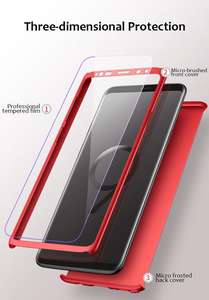 360 Full Cover Shockproof Phone Case For Samsung Galaxy S9 S8 S7 Note 9 8 S10 Lite J4 J6 <span class=keywords><strong>A6</strong></span> Plus J8 A9 A7 A8 2020 J5 J7 Prime - Product Image 4