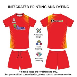Customized Pick <b>Ball</b> Uniform Men Women Professional Competitions Breathable Quick Drying Team <b>Squash</b> Padel Plate Tennis Jersey - Product Image 4