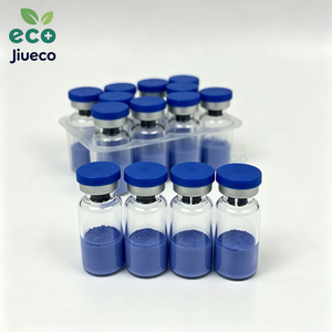 Wholesale Price CAS 49557-75-7 Cosmetic Grade Anti-wrinkle 99% GHK-Cu Blue <b>Powder</b> Water-Dissolvent OEM Private Label - Product Image 2