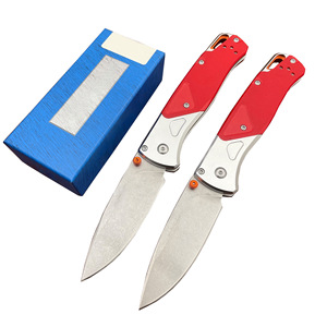 Navaja Plegable 535-09 con Mango G10, Cuchillo EDC para Camping y Actividades al Aire Libre, Logotipo Personalizado, Venta al Por Mayor - Product Image 5