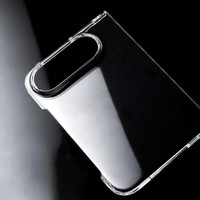 Coque de protection intégrale transparente antichoc en plastique pour iPhone Duo 18 Fold 2026