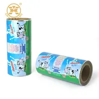 Rollo de película de plástico Flexible personalizado, Material de embalaje de leche en polvo y café, BOPP VMPET PA CPP