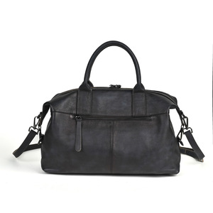 Sac Ando vintage en cuir de vache véritable, grand sac à main à poignée supérieure, sac bandoulière pour femmes - Product Image 4
