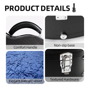 Wp 27-אינץ 'קשיח נייד עמיד לגיטרה ויוקוללה בעבודת יד על ידי מפעל יצרן מוסיקה - Product Image 4