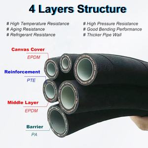 Selang Karet Fleksibel Anti-Korosi R410a Tipe L 1/4 inci 3/8 inci 1/2 inci 5/8 inci 3/4 inci 7/8 inci untuk Sistem Pendingin Udara - Product Image 2