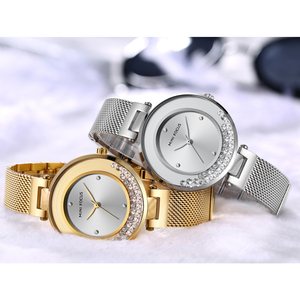 <span class=keywords><strong>MINI</strong></span> <span class=keywords><strong>FOCUS</strong></span> MF0254L-relojes elegantes para mujer, de lujo, ultrafino, de cuarzo, con correa de malla helada, resistente al agua, informal, femenino - Product Image 5