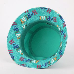 Diseñador de moda Reversible Sombrero con logotipo personalizado Todo impreso y bordado Sombrero de pescador - Product Image 5