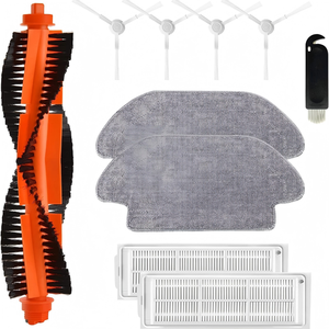 Juego de Repuestos para Aspiradora Robótica <span class=keywords><strong>Xiaomi</strong></span> <span class=keywords><strong>Mi</strong></span> XMSTJQR2S/<span class=keywords><strong>Mop</strong></span> <span class=keywords><strong>2S</strong></span>/STYJ02YM, Incluye 4 Filtros, 1 Cepillo Principal, 4 Cepillos Laterales, 2 Paños - Product Image 1