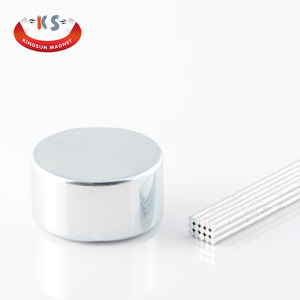 Nam châm đất hiếm Ndfeb siêu mạnh đa cực tùy chỉnh N35 N38 N42 N45 N48 N50 hình tròn dạng đĩa N52 Neodymium - Product Image 1