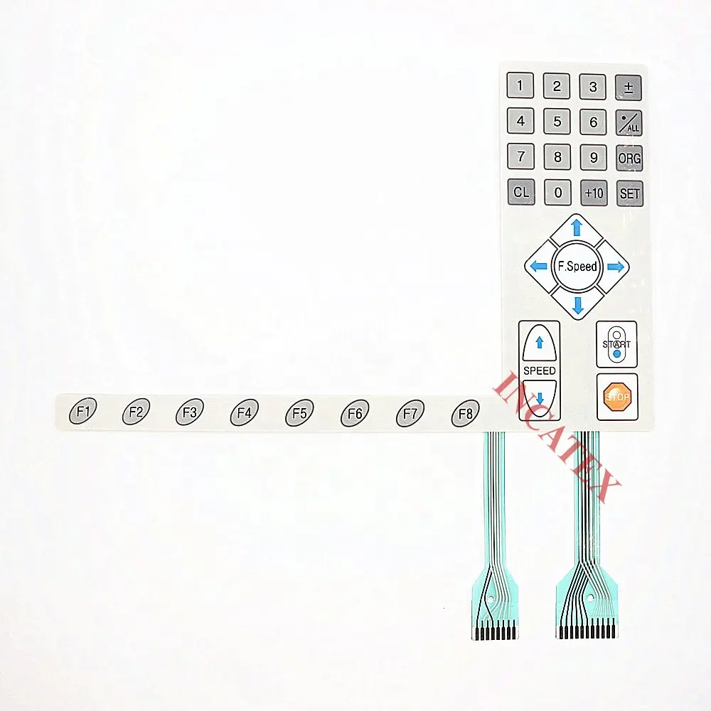 Teclado SWF Sunstar para máquina de bordar peças sobressalentes painel de controle genuíno teclado de membrana para SWF Series D G