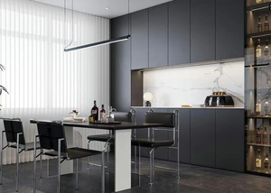 Modern Wood Grain Side <b>Cabinet</b> for Red Wine Eco-Friendly Safety & Environmental Protection Dining Room Furniture for Kitchen Use - Product Image 2