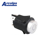 Vente directe en usine bouton tactile multicolore interrupteur Mini interrupteur bouton poussoir