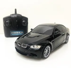 2022 licencia BMW M3 fundición juguetes modelo de coche 1:24 escala eléctrico de control remoto coche coches rc de juguete modelo de vehículo
