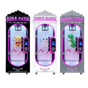 Mini machine à griffes d'arcade, petit attrape-jouets pour enfants, jeu de distribution de bonbons et de prix pour aire de jeux intérieure - Product Image 4