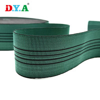 Sangle élastique tissée en polypropylène et latex de 5 cm de haute qualité pour meubles textiles professionnels