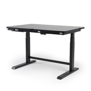 Bureau électrique réglable en hauteur T4, table basculante en métal thermolaqué, table de travail pour artiste, table de peinture - Product Image 1
