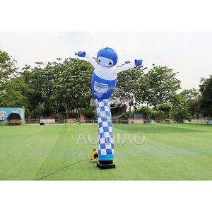 ที่กําหนดเอง Sky Dancer เครื่องเป่าลมเต็นท์พองการ์ตูนตัวละครบอลลูนแสงโฆษณา Inflatables - Product Image 3