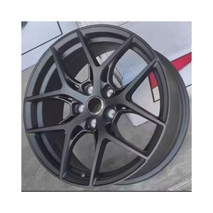Jante noire 17-19 rayons de haute qualité 5x112 pour Racing Cafor RS Passenger Cafor RS pour Vw <span class=keywords><strong>Golf</strong></span> <span class=keywords><strong>7</strong></span> Mk6 Mk7 <span class=keywords><strong>R</strong></span> GTI pour VOSSEN HF 21/ - Product Image 2