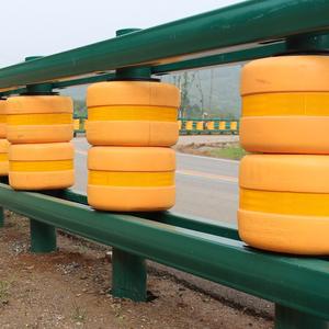Manufacturer Customizes EVA Rotating Bucket <strong>Guardrail</strong> for Highway Tunnel Entrances with a New Type of Rolling Bucket <strong>Guardrail</strong> - Product Image 4