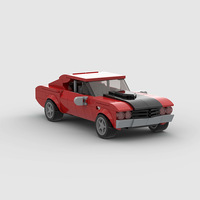 Offre Spéciale : Voiture de Course MOC Compatible avec les Petites Particules – Briques de Construction Éducatives DIY en ABS – Jouets de Marque
