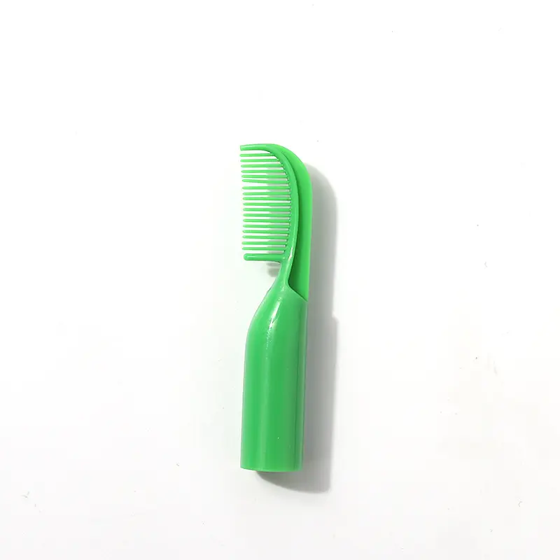 Wholesale Multi-color PP Plastic Eyebrow Comb Shell Auxiliary Eyebrow Shell Eyebrow Pencil Tool Logo Available