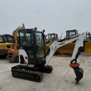 Usado para Miniexcavadora E20 de 7 Toneladas con Cucharón de Excavación, Motor Cummins, Bomba Hitachi, Control PLC y Caja de Cambios - Product Image 6
