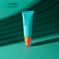 Fabricant professionnel de tubes sans air cosmétiques d'emballage en plastique